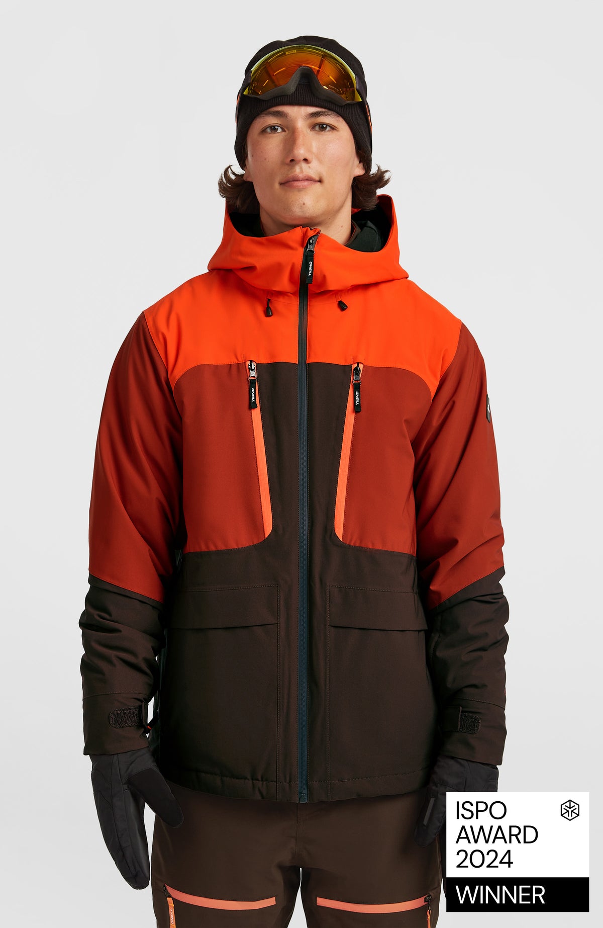 Veste de ski FWC'Peak Fire | Flame Colour Block
