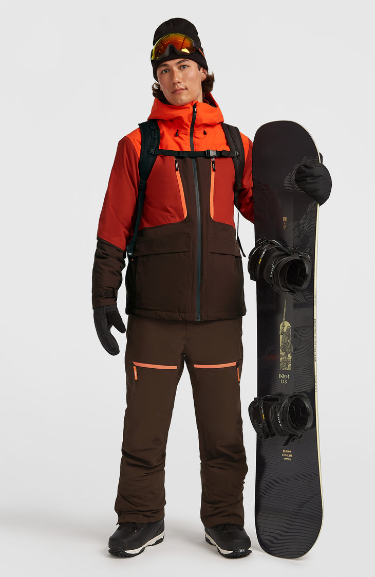 Veste de ski FWC'Peak Fire | Flame Colour Block