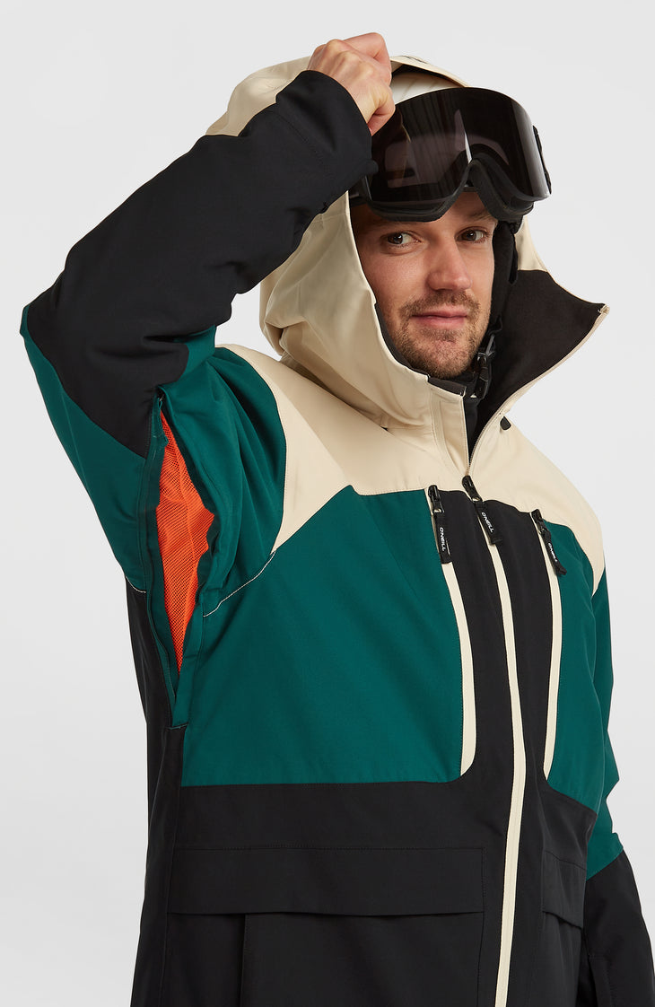 Veste de ski FWC'Peak Fire | Macaron Colour Block
