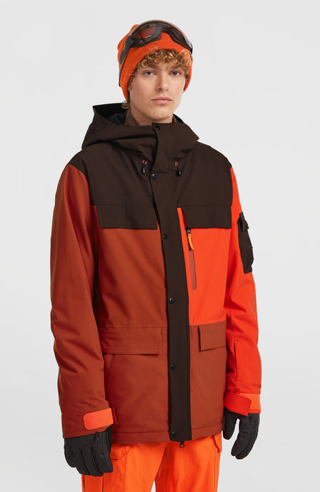 Veste de ski FWC'Peak Pro | Bonfire Colour Block