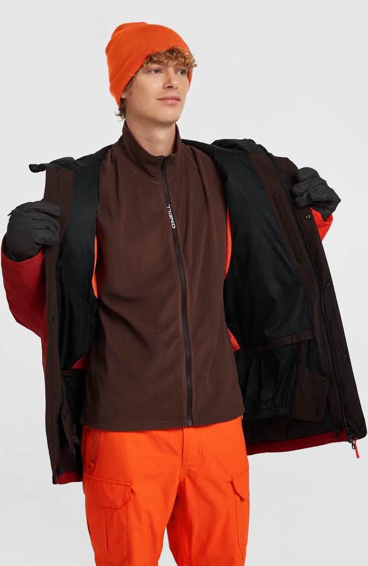 Veste de ski FWC'Peak Pro | Bonfire Colour Block
