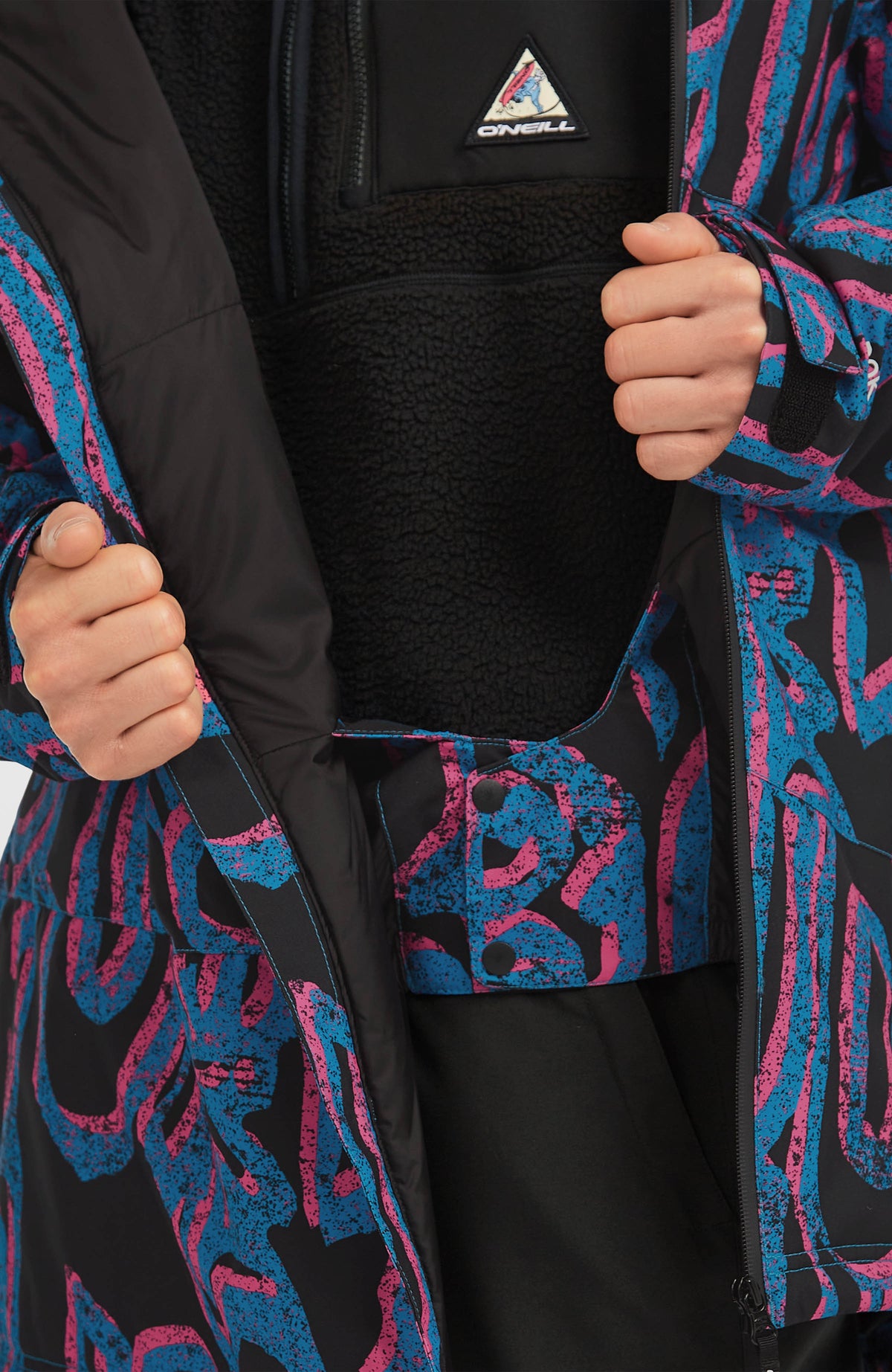 Veste de ski asymétrique FWC'Play | Pink Legacy