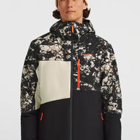 Veste de ski FWC'Cruz Triple | Black/Beige Quarry