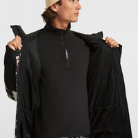 Veste de ski FWC'Cruz Triple | Black/Beige Quarry