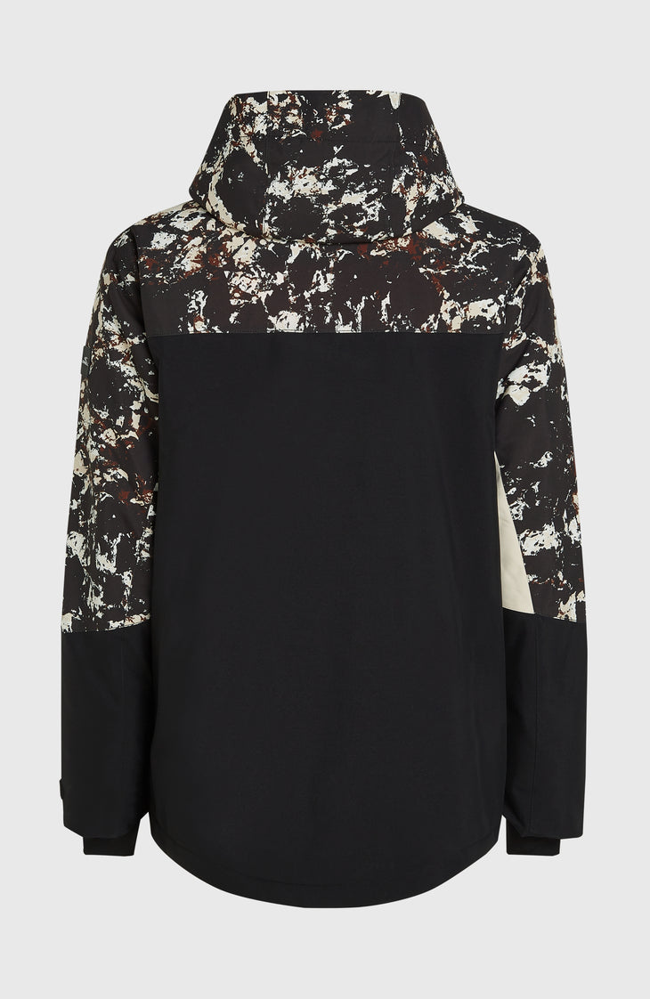 Veste de ski FWC'Cruz Triple | Black/Beige Quarry