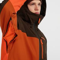 Veste de ski FWC'Cruz Triple | Coffee Bean Colour Block