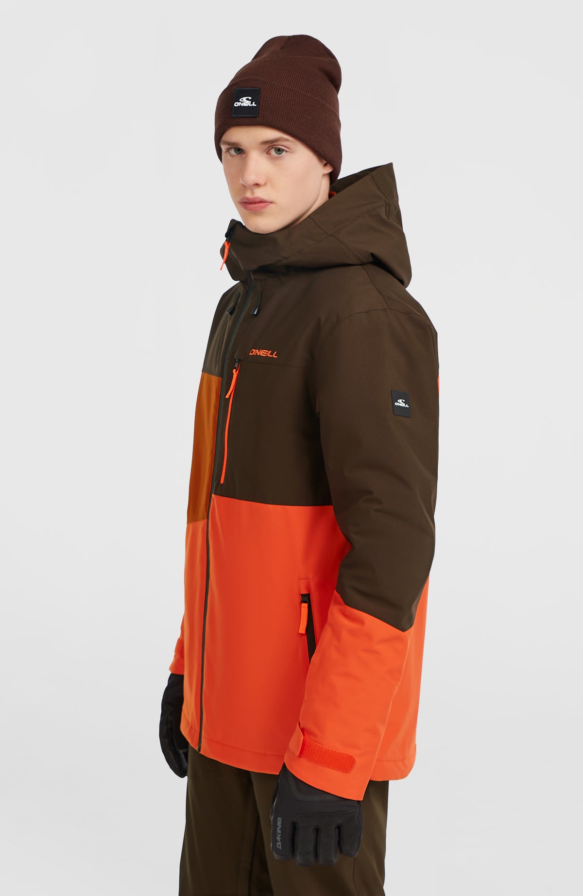 Veste de ski FWC'Cruz Triple | Coffee Bean Colour Block
