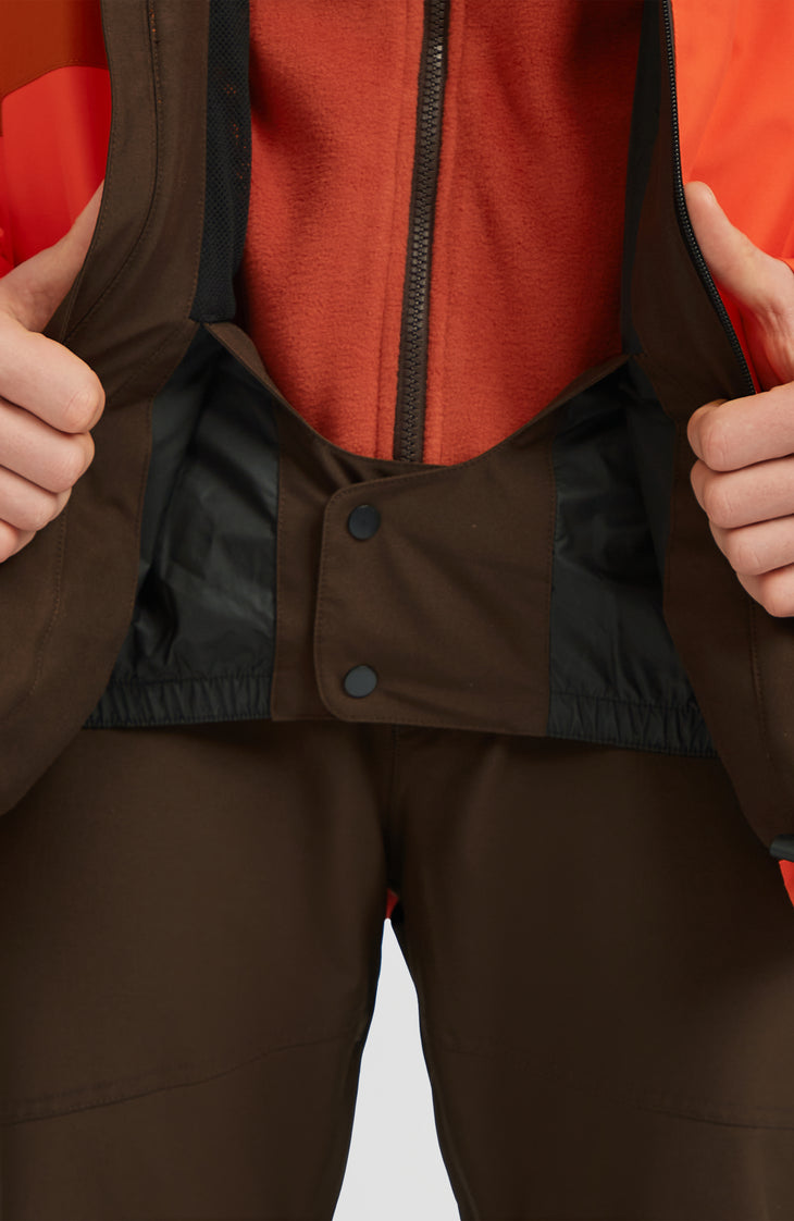 Veste de ski FWC'Cruz Triple | Coffee Bean Colour Block