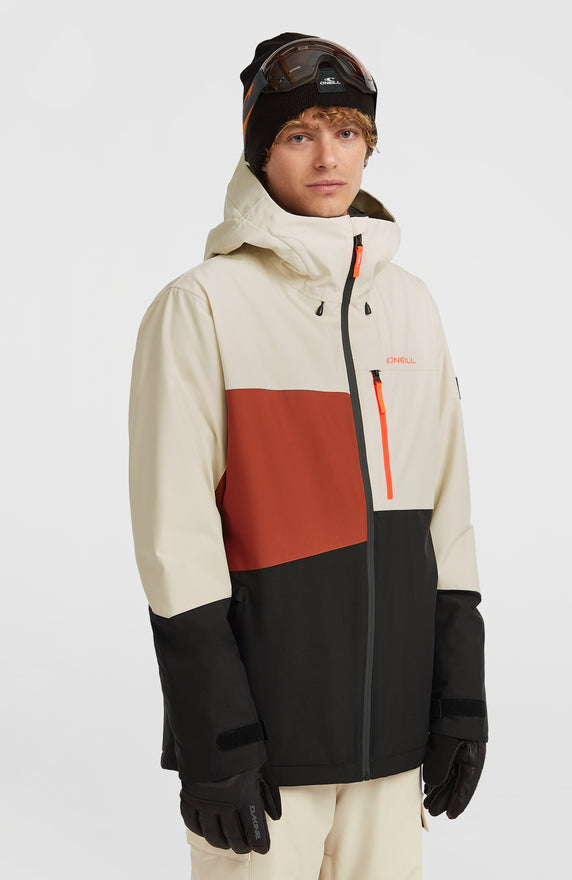 Veste de ski FWC'Cruz Triple | Black/Beige Quarry