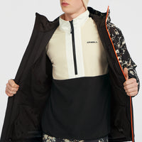 Veste de ski FWC'Cruz Block | Black/Beige Quarry