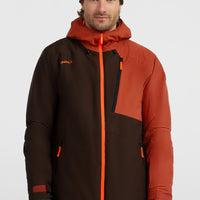 Veste de ski FWC'Cruz Block | Coffee Bean Colour Block