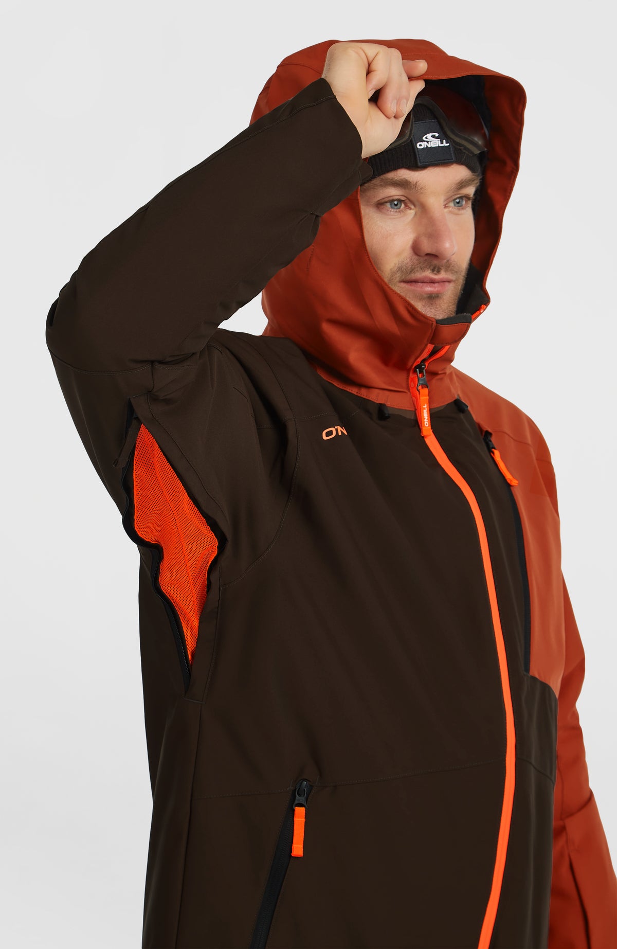Veste de ski FWC'Cruz Block | Coffee Bean Colour Block