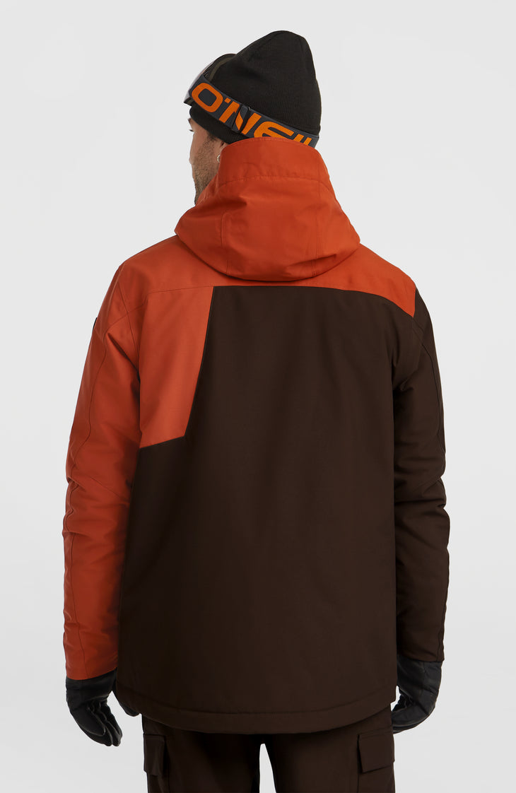 Veste de ski FWC'Cruz Block | Coffee Bean Colour Block