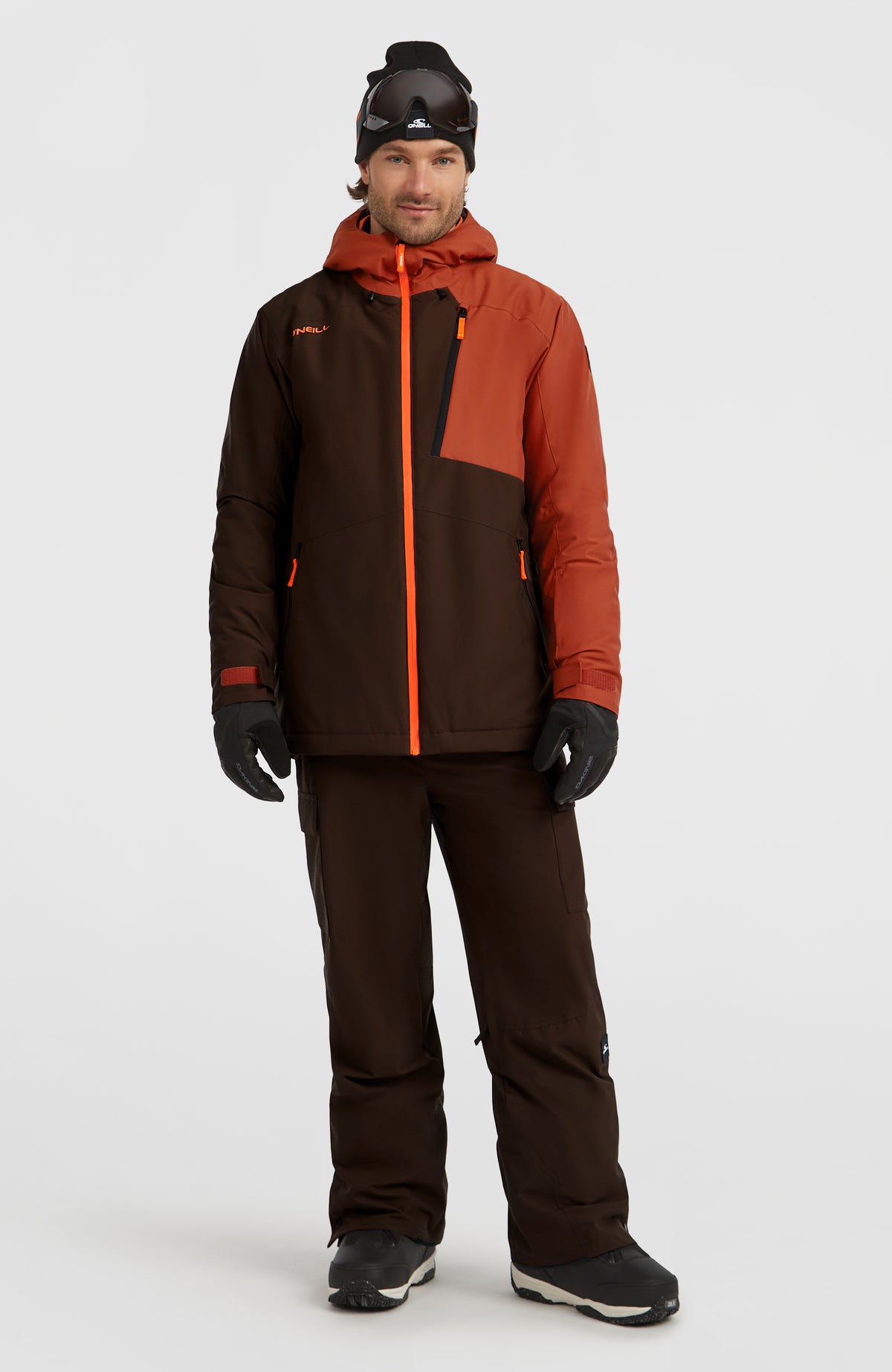 Veste de ski FWC'Cruz Block | Coffee Bean Colour Block