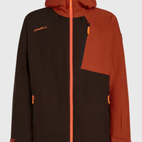 Veste de ski FWC'Cruz Block | Coffee Bean Colour Block