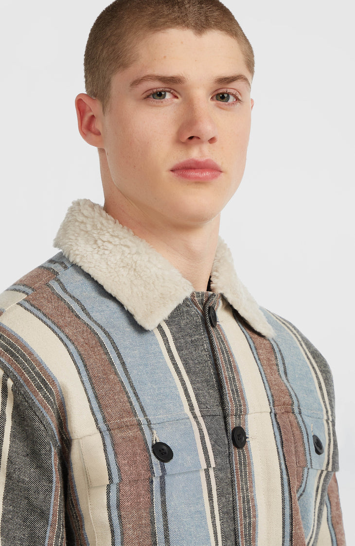 Veste O'Riginals doublée en polaire | Blue Vintage O'Neill Stripe