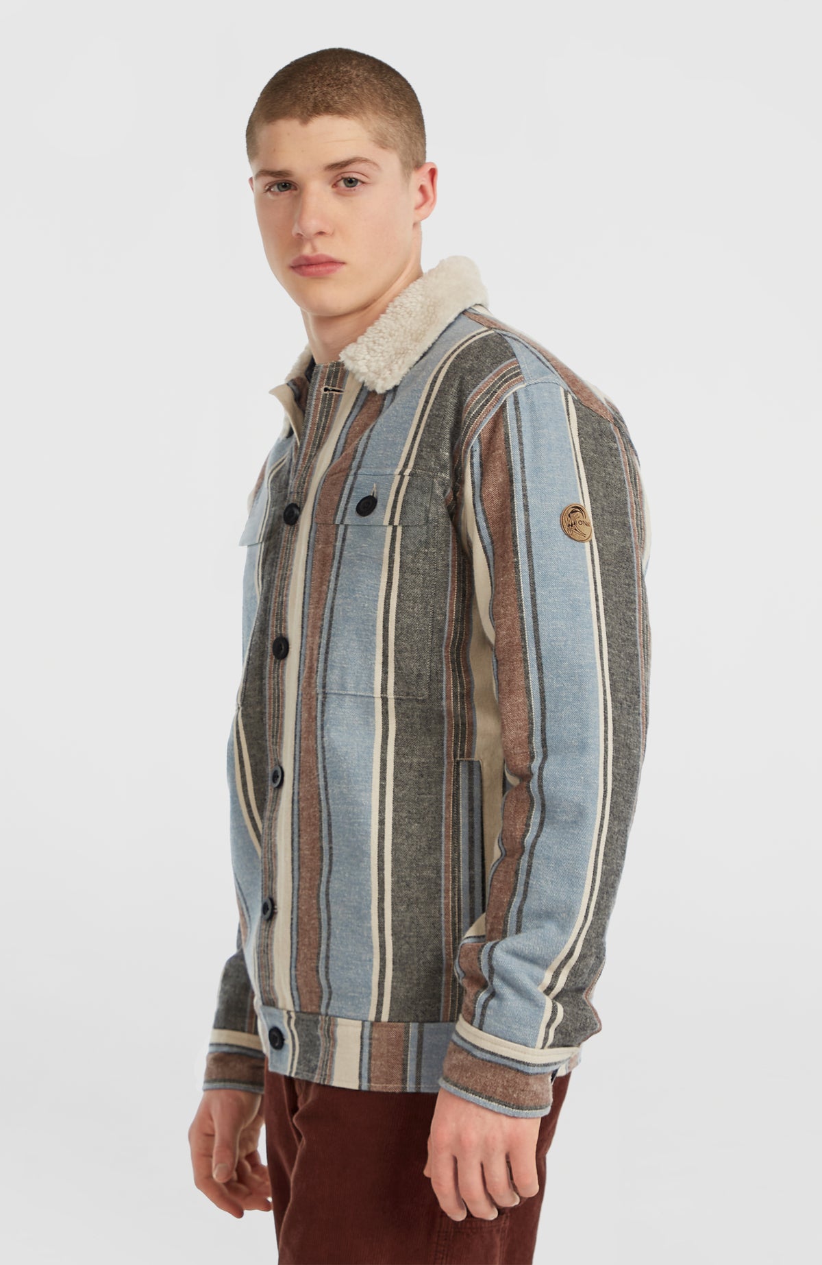 Veste O'Riginals doublée en polaire | Blue Vintage O'Neill Stripe