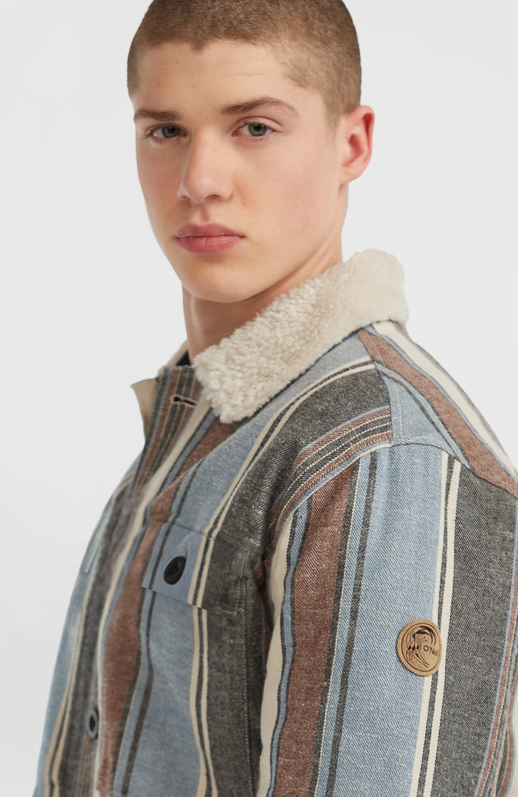 Veste O'Riginals doublée en polaire | Blue Vintage O'Neill Stripe