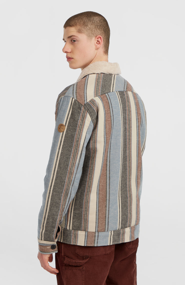 Veste O'Riginals doublée en polaire | Blue Vintage O'Neill Stripe