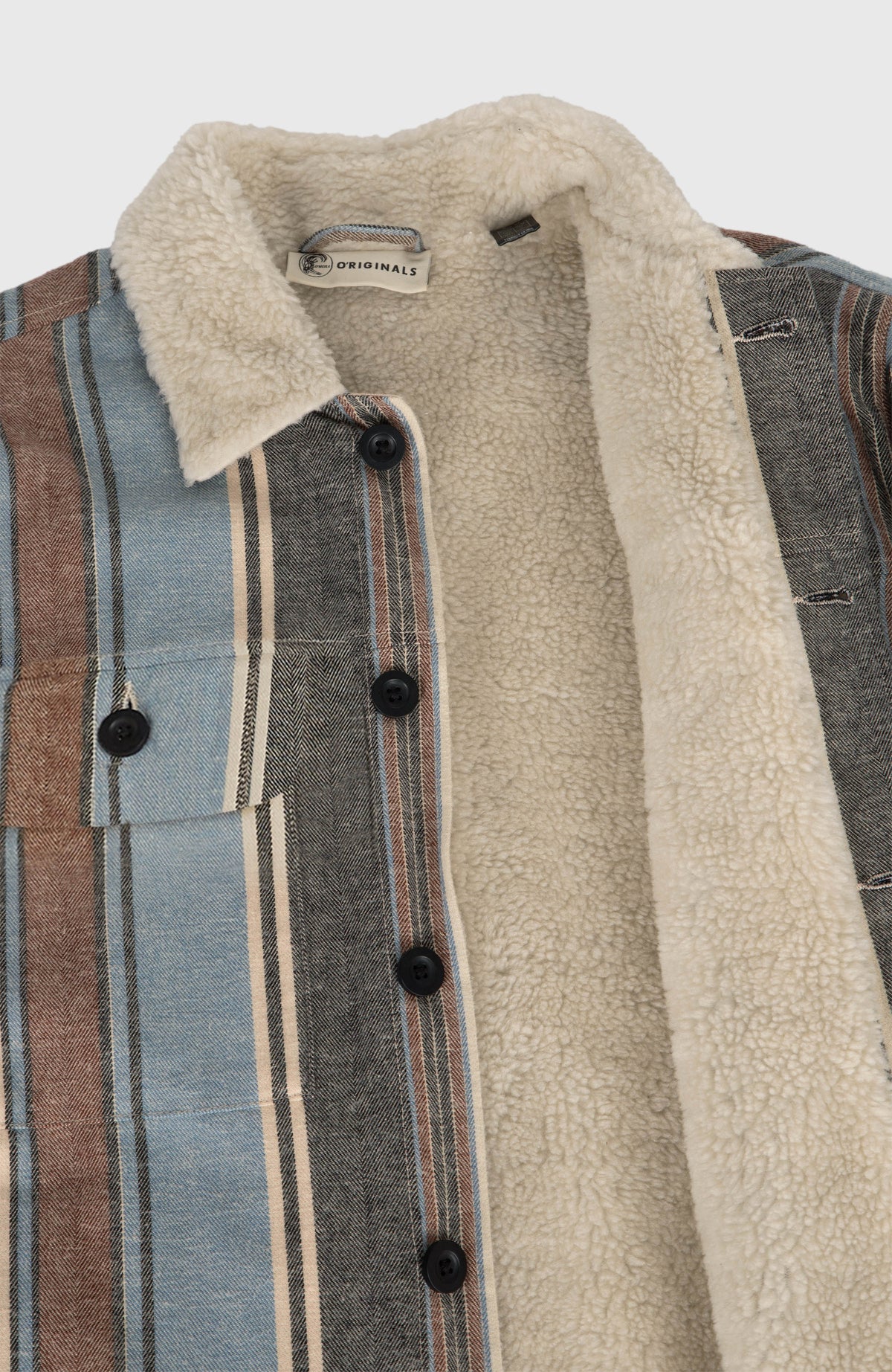 Veste O'Riginals doublée en polaire | Blue Vintage O'Neill Stripe