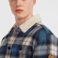 Veste O'Riginals doublée en polaire | Mozart Blue Check
