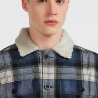 Veste O'Riginals doublée en polaire | Mozart Blue Check