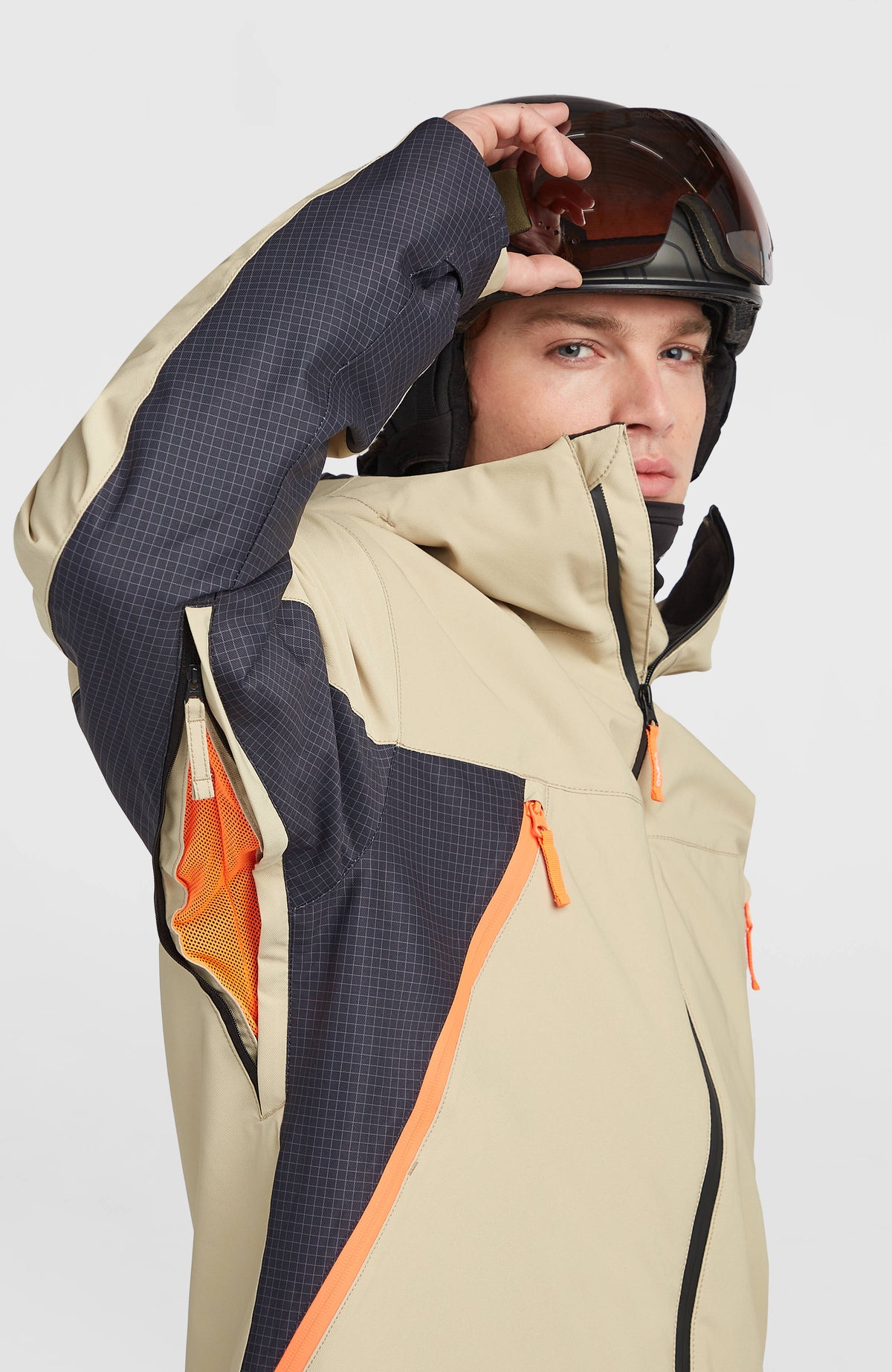 Veste de ski FWC'Peak Pro | Olive Blush Colour Block