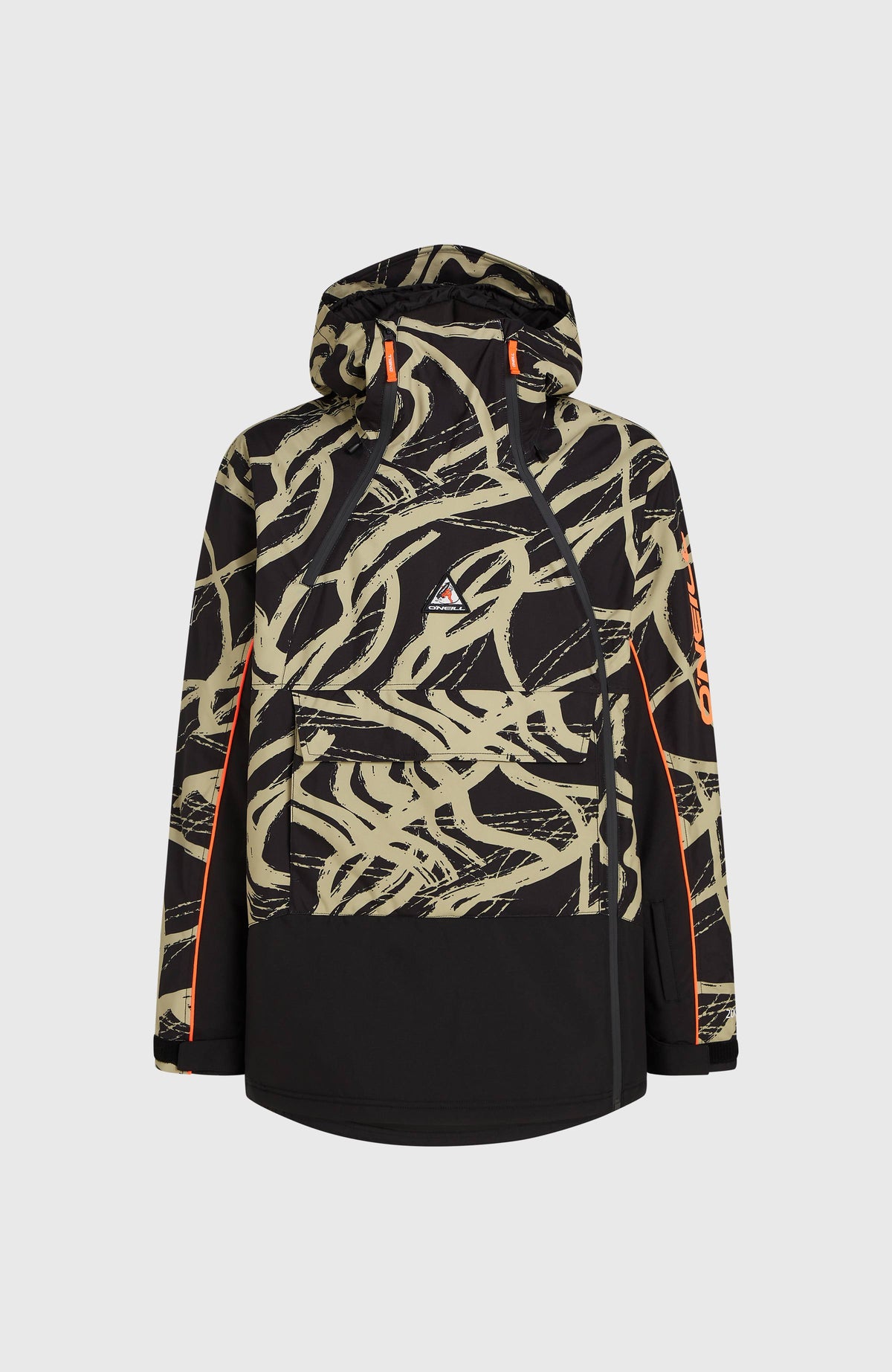 Veste de ski asymétrique FWC'Play | Beige Snowtracks