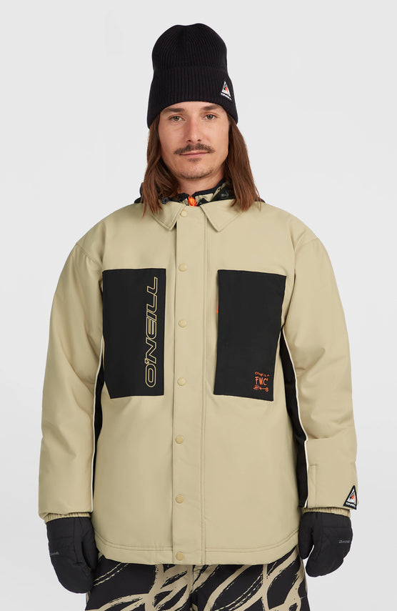Veste-chemise de ski FWC'Play | Olive Blush Colour Block