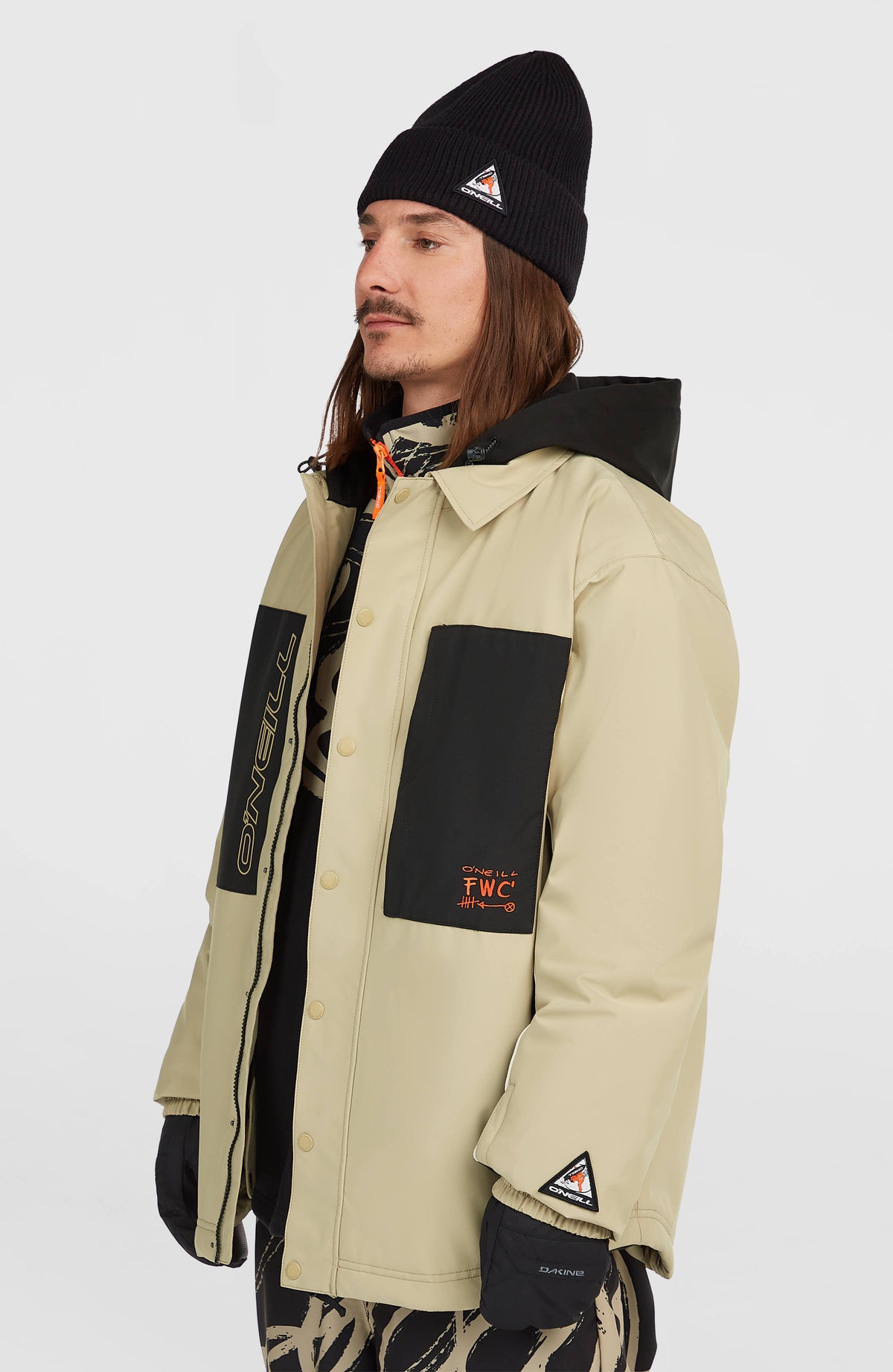 Veste-chemise de ski FWC'Play | Olive Blush Colour Block