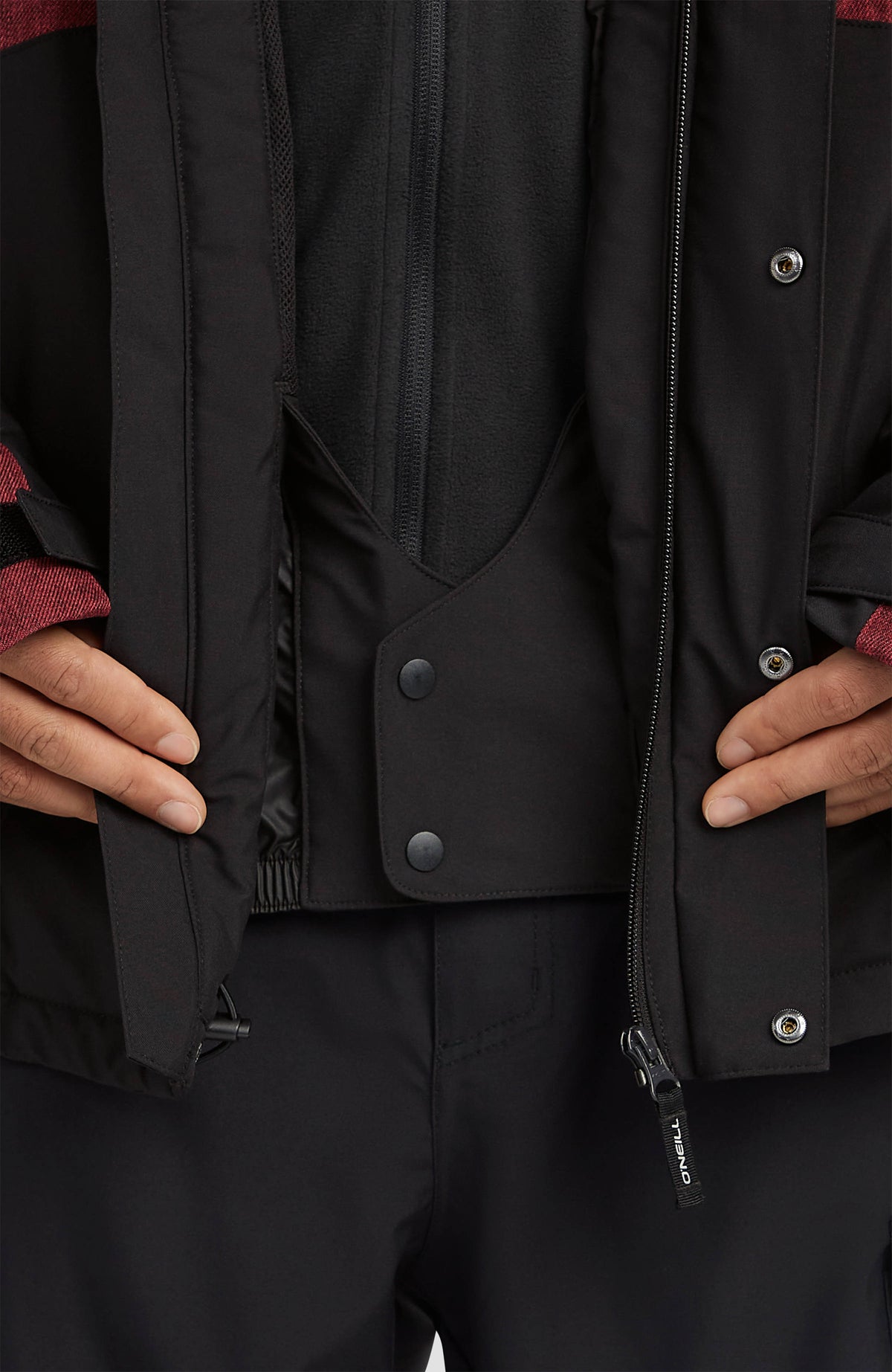 Veste de ski FWC'Cruz Melange | Tamarillo Colour Block