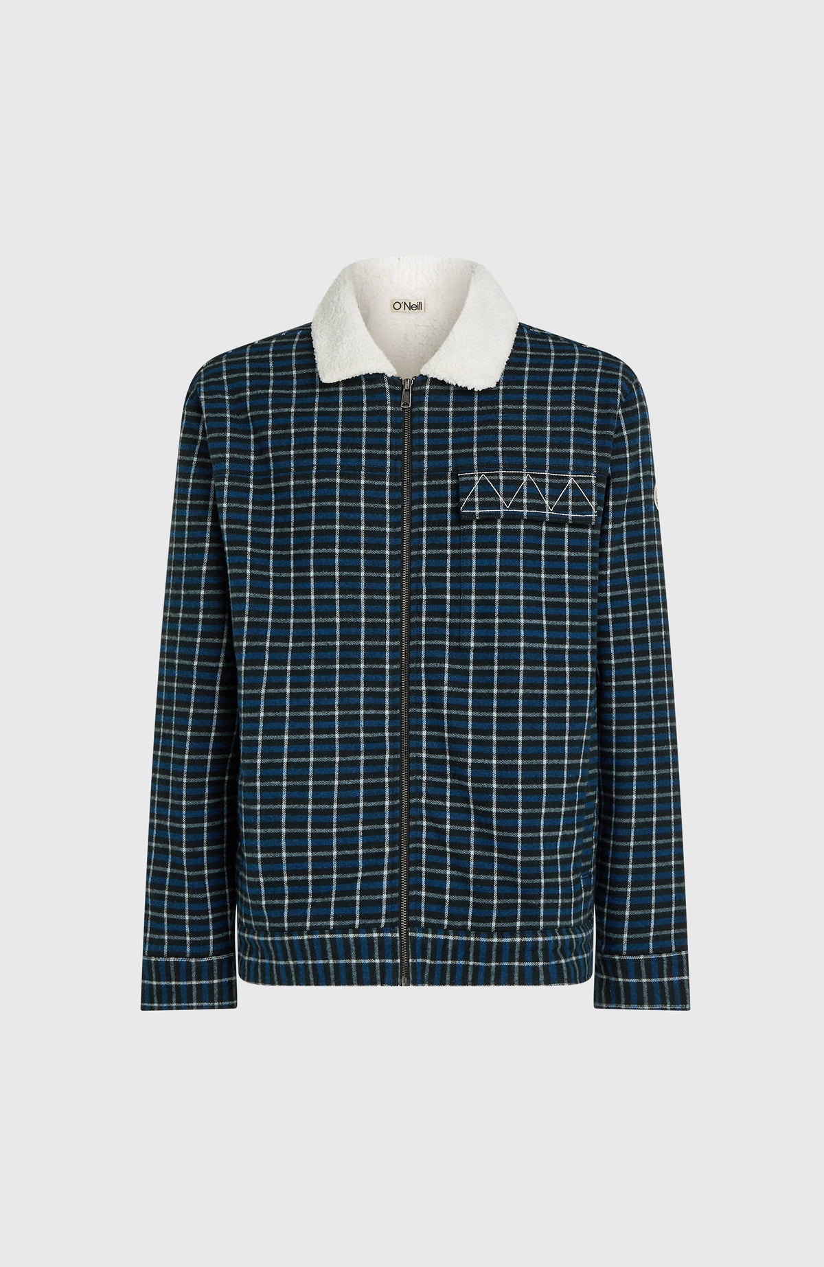 Veste O'Riginals doublée en polaire | Blue Heritage Checks