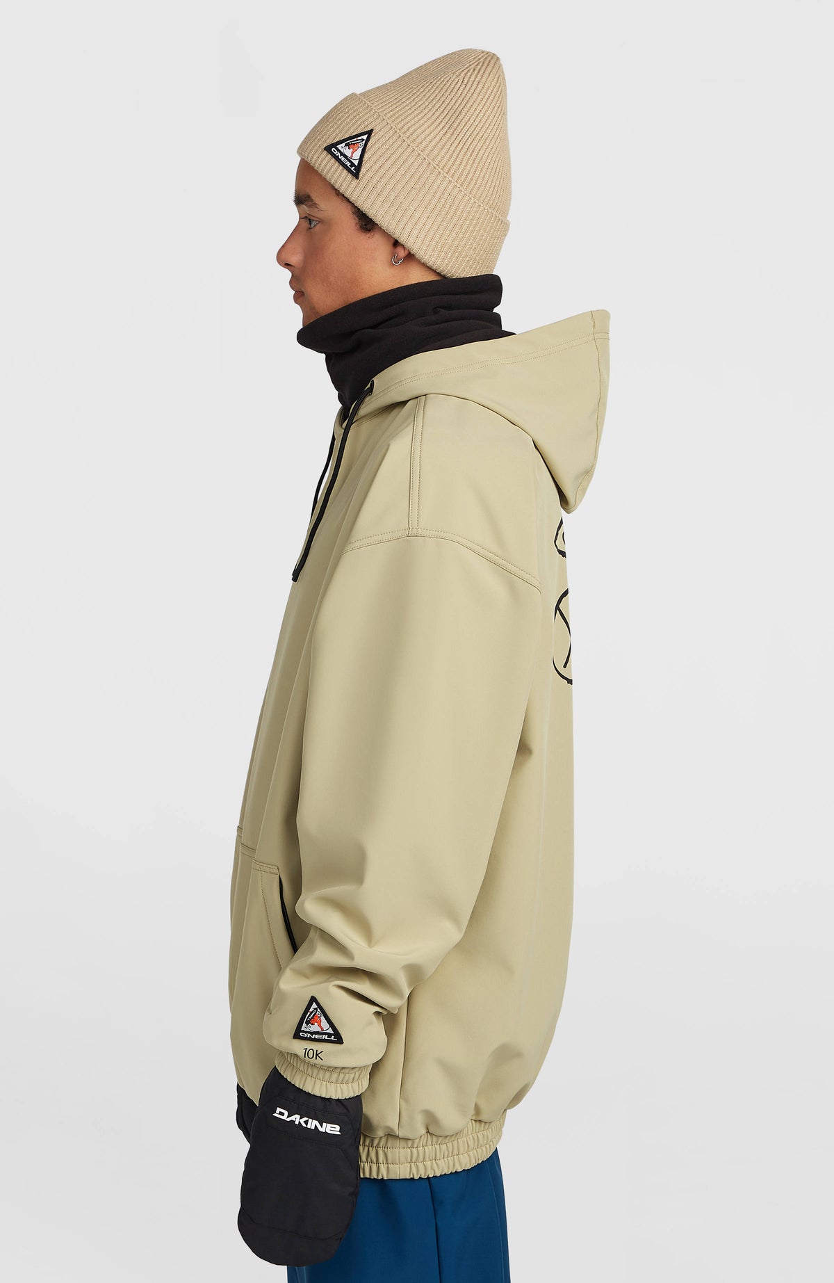 Sweat à capuche Softshell FWC'Play | Olive Blush