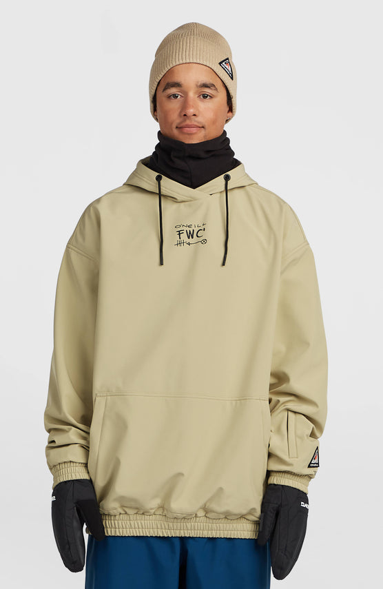 Sweat à capuche Softshell FWC'Play | Olive Blush