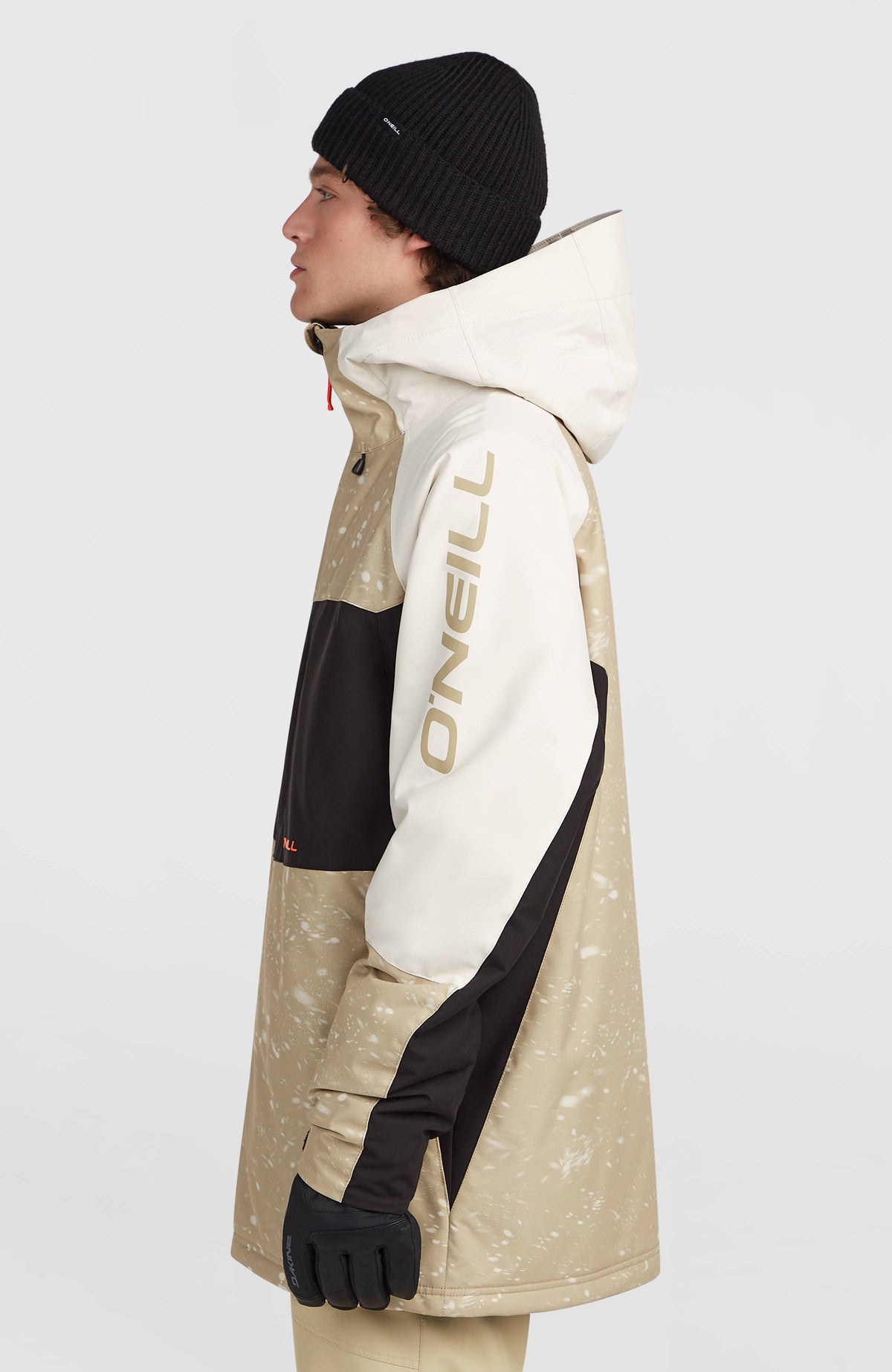 Veste de ski FWC'Cruz Mean Machine | Beige Snow Storm