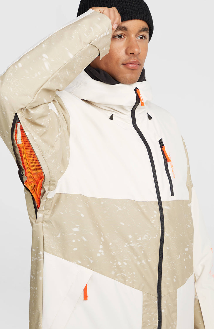 Veste de ski FWC'Cruz Break Point | Beige Snow Storm