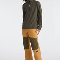 Pantalon de snow Jacksaw | Rich Caramel Colour block