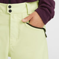 Pantalon de ski Hammer Regular | Lime Wash