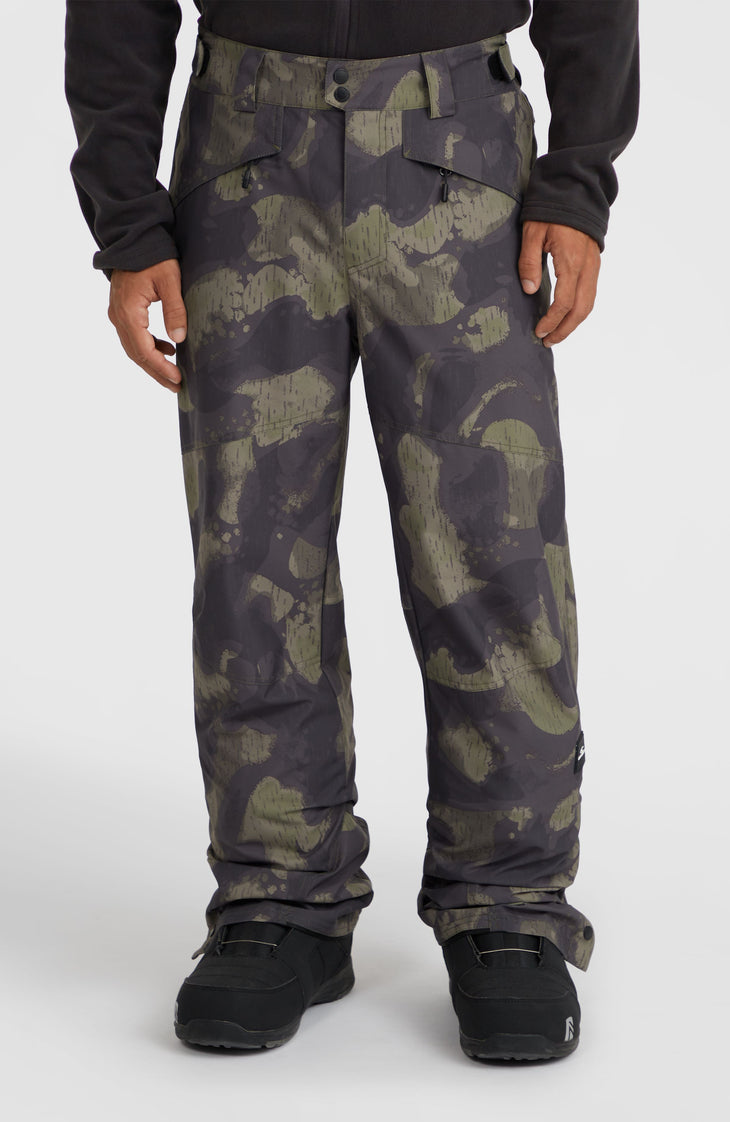 Pantalon de ski Hammer Regular | Black Night Camo