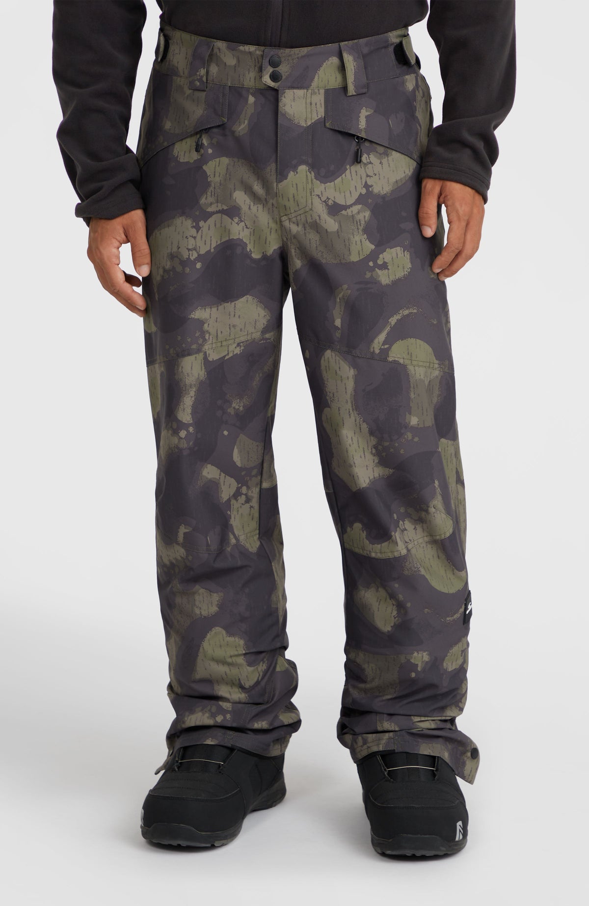 Pantalon de ski Hammer Regular | Black Night Camo