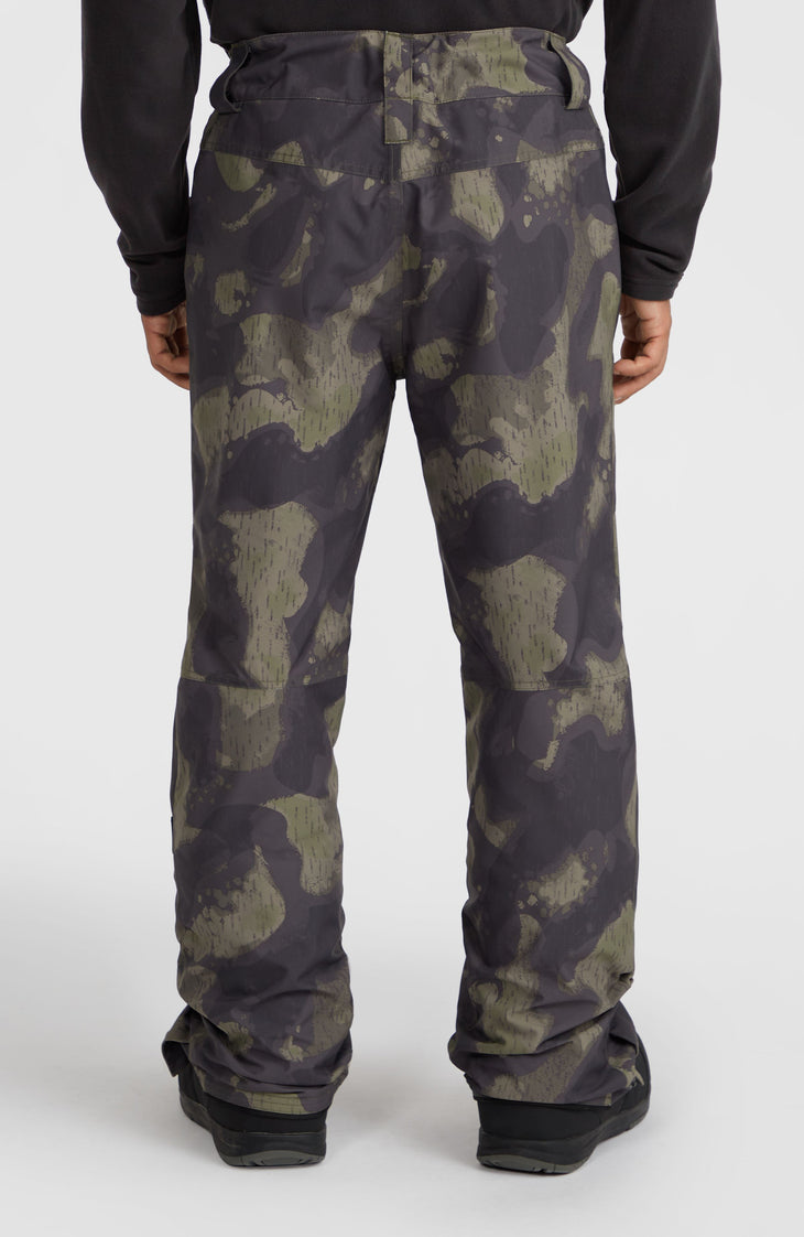 Pantalon de ski Hammer Regular | Black Night Camo