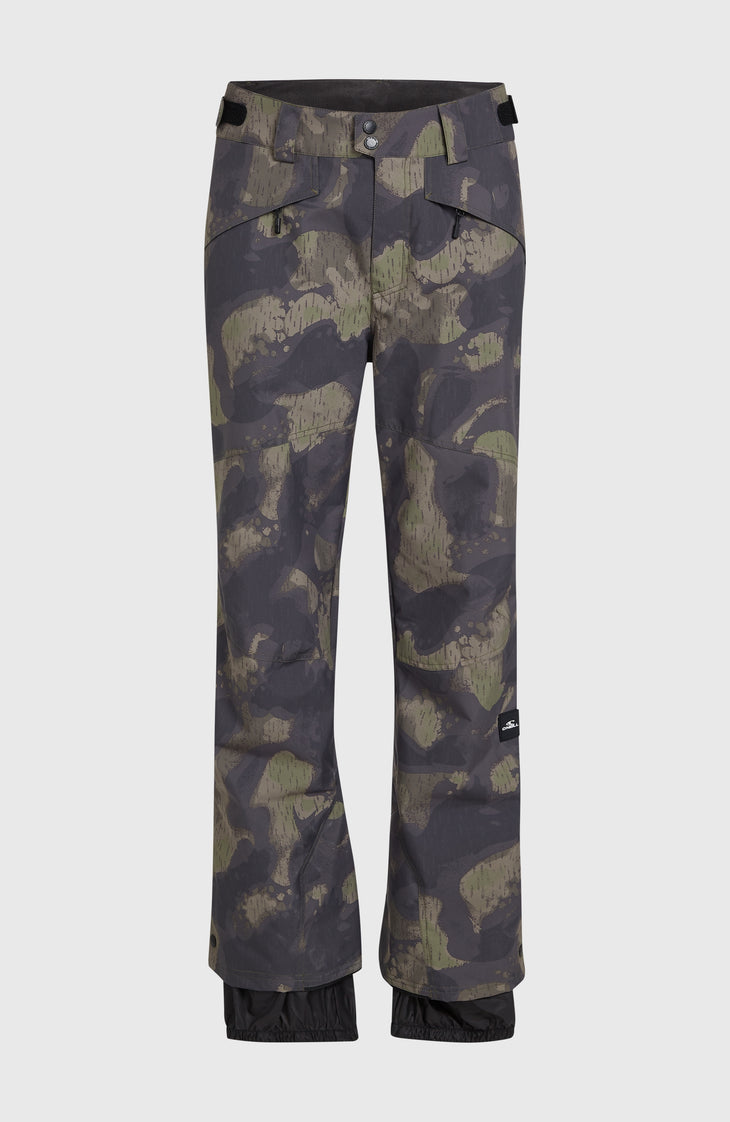 Pantalon de ski Hammer Regular | Black Night Camo