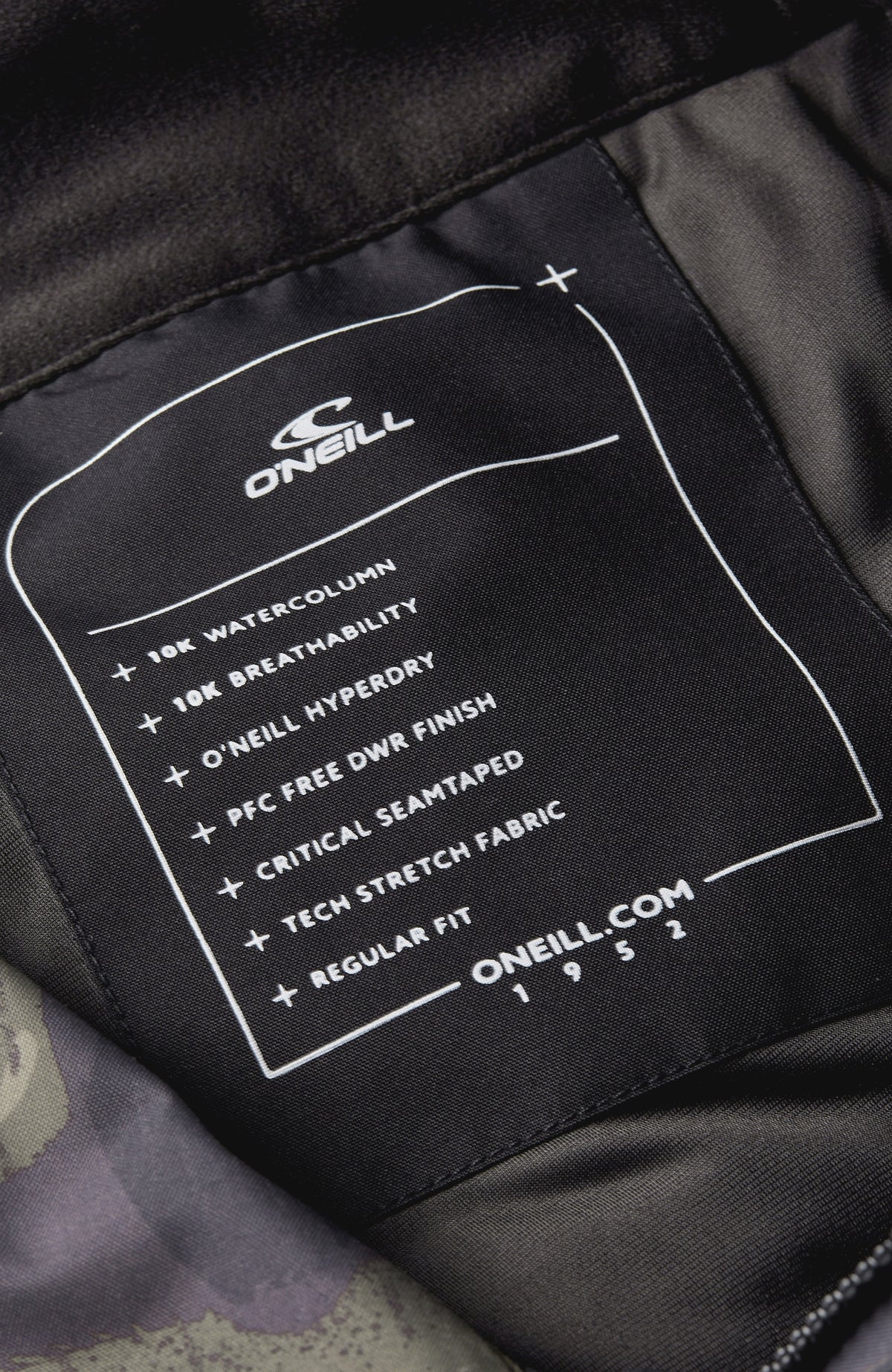 Pantalon de ski Hammer Regular | Black Night Camo