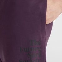 Pantalon de survêtement Future Surf Society | Aubergine