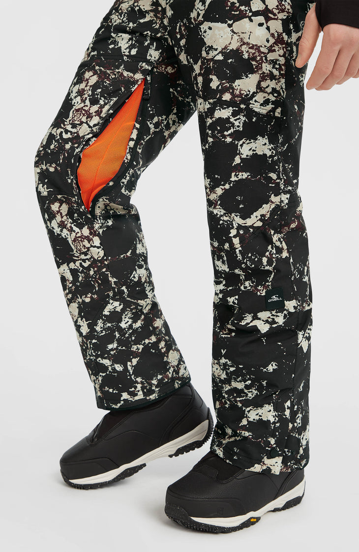 Pantalon de ski FWC'Cruz | Black/Beige Quarry