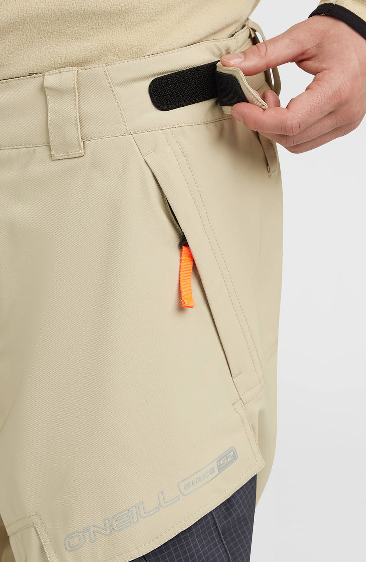 Pantalon de ski FWC'Peak Cargo | Olive Blush Colour Block