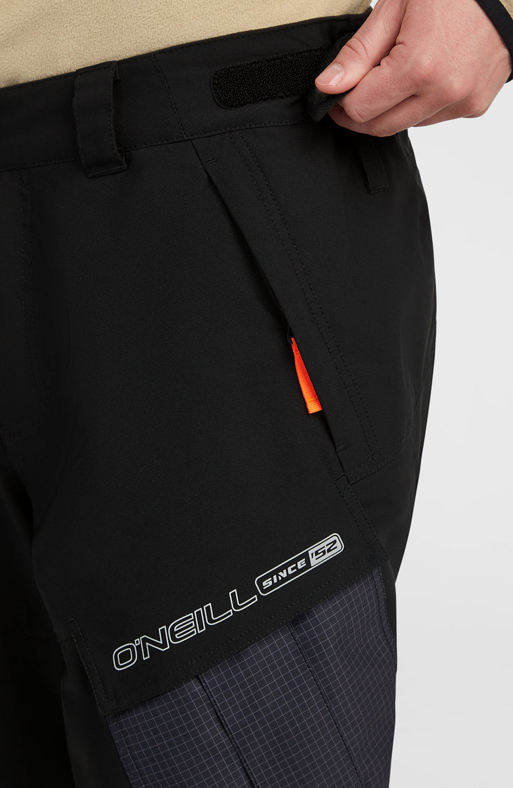 Pantalon de ski FWC'Peak Cargo | Black Out Colour Block