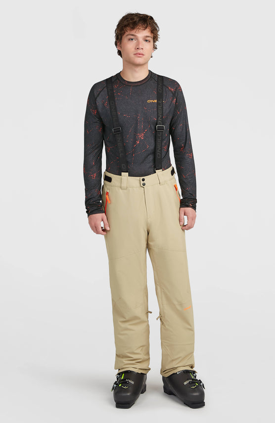 Pantalon de ski à bretelles FWC'Cruz | Olive Blush