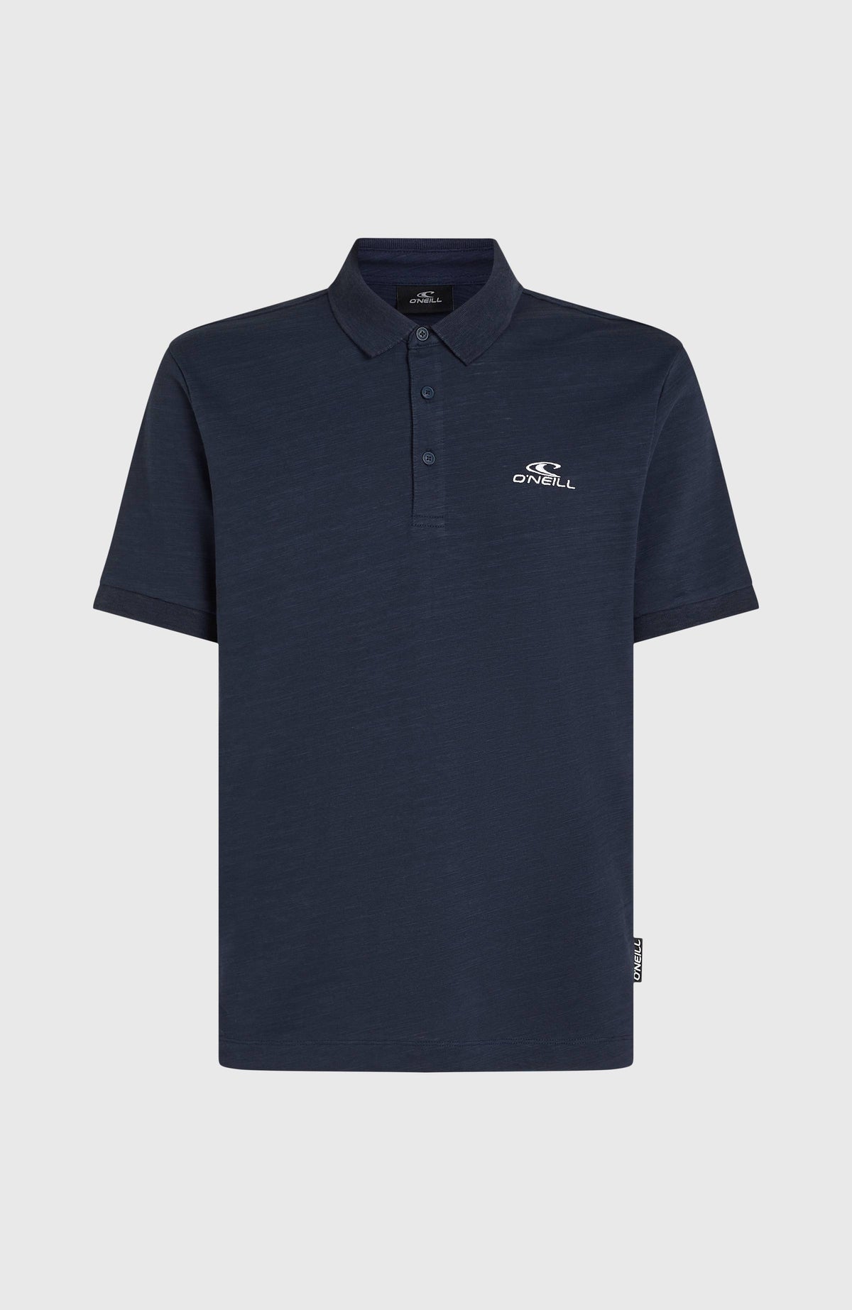 Slub Polo Small Logo | Ink Blue