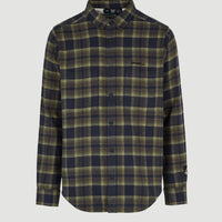 Chemise à carreaux O'Neill TRVLR Series en flanelle | Green Shadow Check